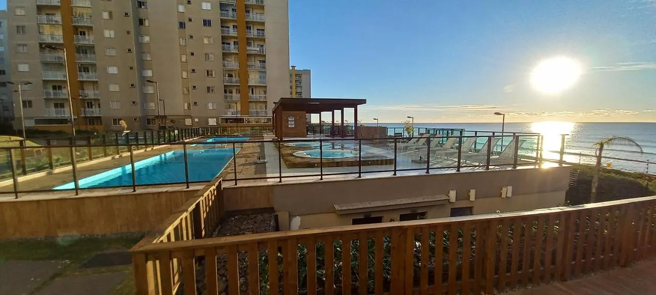 Apartamento Confort Club Frente Mar Completo. Barra Velha  Appartement Barra Velha (Santa Catarina)