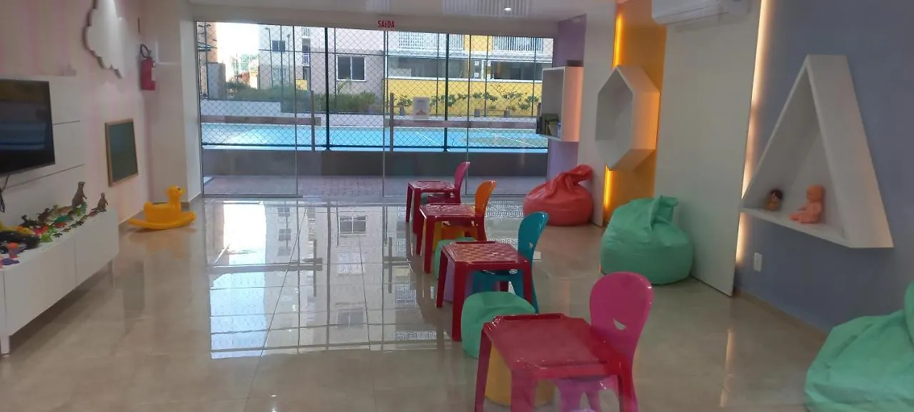Apartamento Confort Club Frente Mar Completo. Barra Velha  Appartement Barra Velha (Santa Catarina)